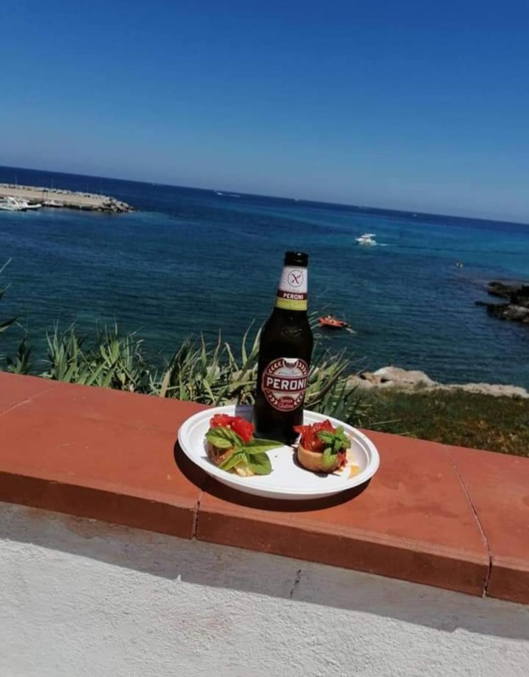 La Terrazza Sul Mare Monolocale Con Terrazza Vicino Aereoporto&Mare Sicilian Vintage Style Beach House Cinisi Exterior foto
